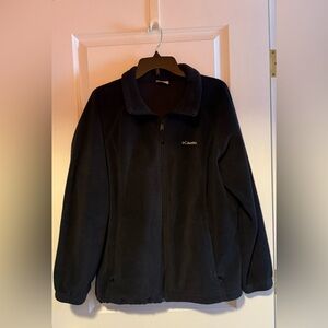 Columbia Midnight Black Full-Zip Jacket